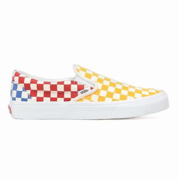 Damske Slip On Tenisky Vans Checkerboard Viacfarebný/Biele VA72WLJTO